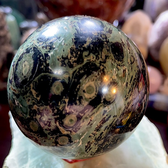 🔥SALE🔥 Kambaba Jasper Crystal Sphere! - Picture 6 of 7
